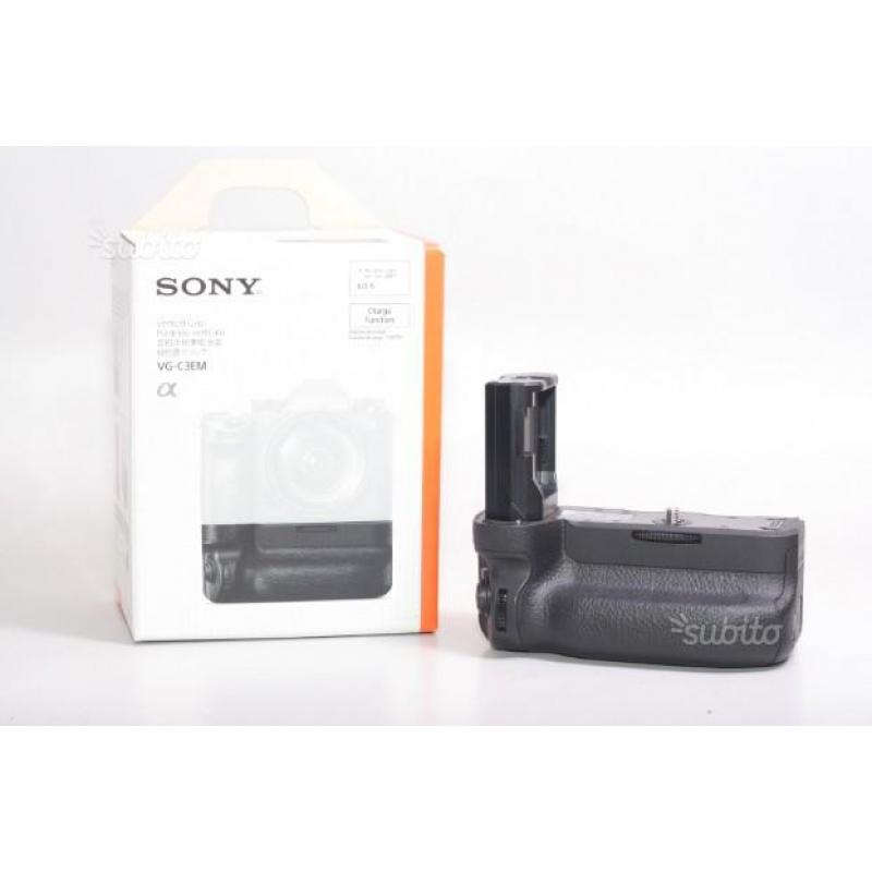 Sony vertical grip vg-c3em. sony a9,a7 iii,a7r iii