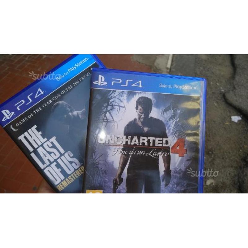 Uncharted 4 + The Last of us